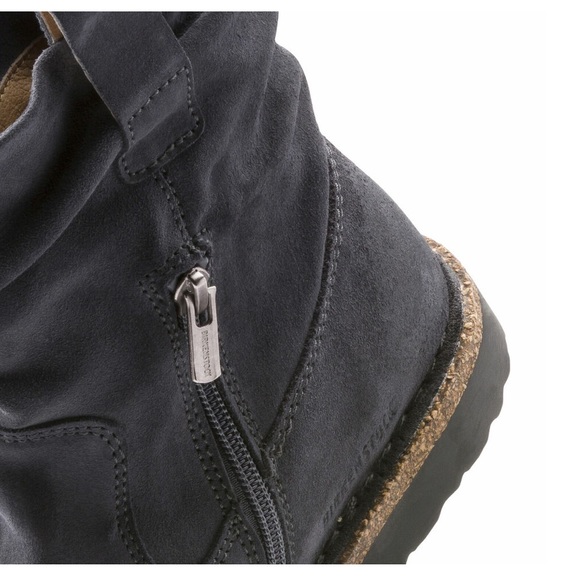 🥳HP:Dark Brown Leather Boho Bekkembergs Suede SlipOn Ankle Boots US7//37SoldOut - Picture 4 of 16